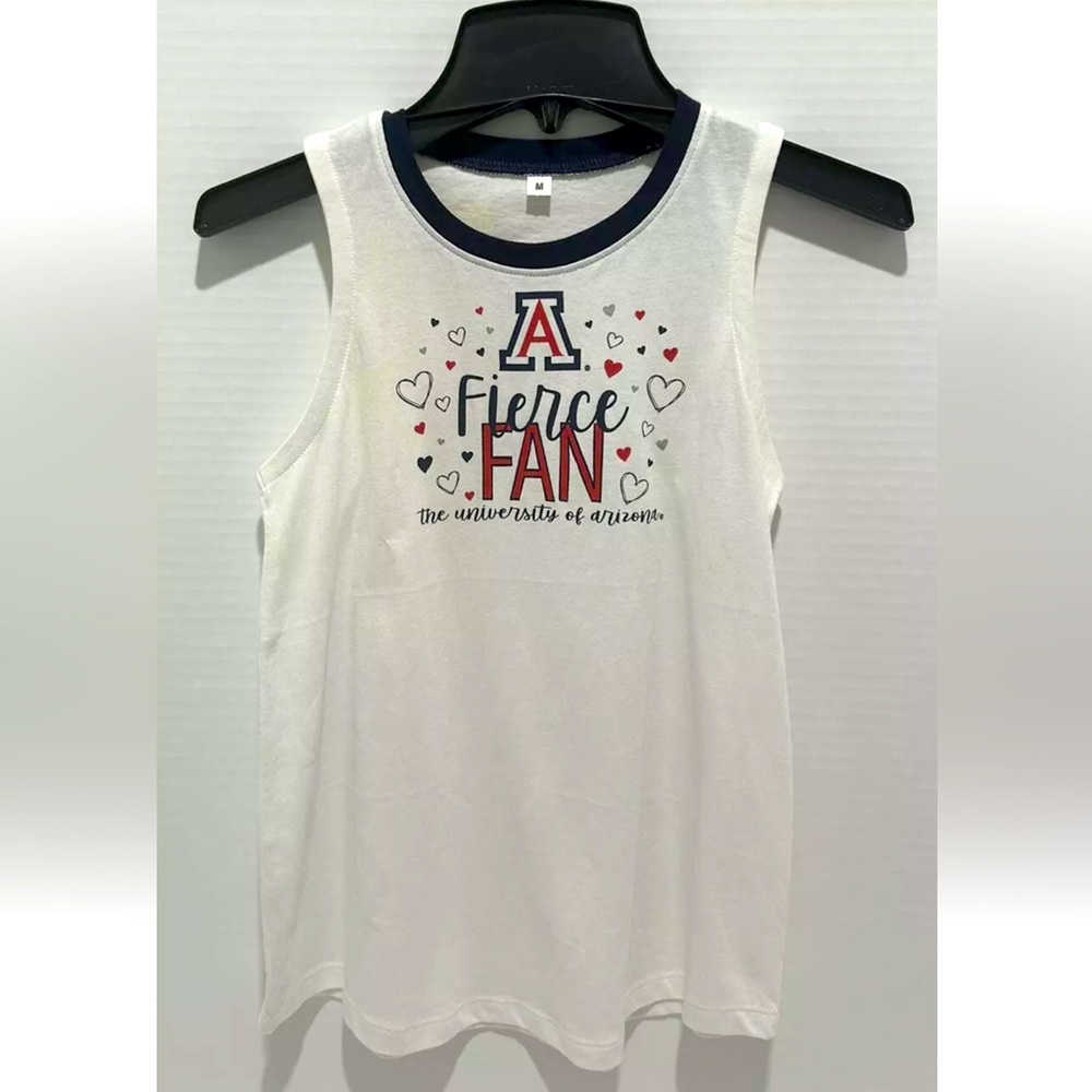 University Of Arizona Wildcats Kids Girls Medium Tank Top NWT One Of A Kind!